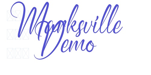 Marksville Demo-font-download