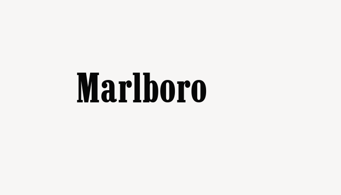 Marlboro font download