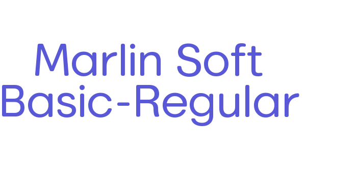 Marlin Soft Basic-Regular Font Download