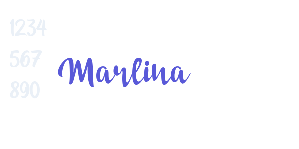 Marlina font free