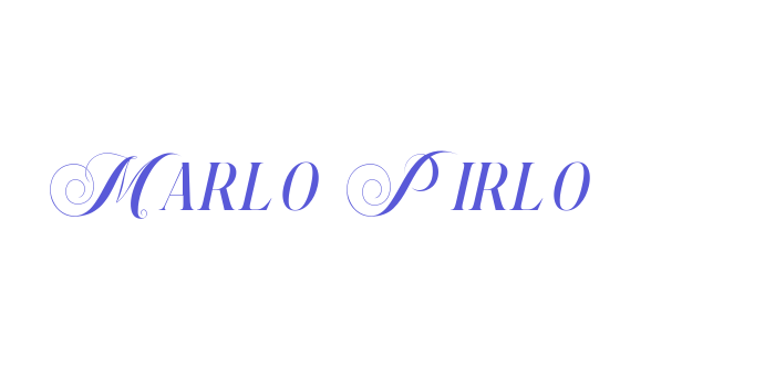 Download Marlo Pirlo Font