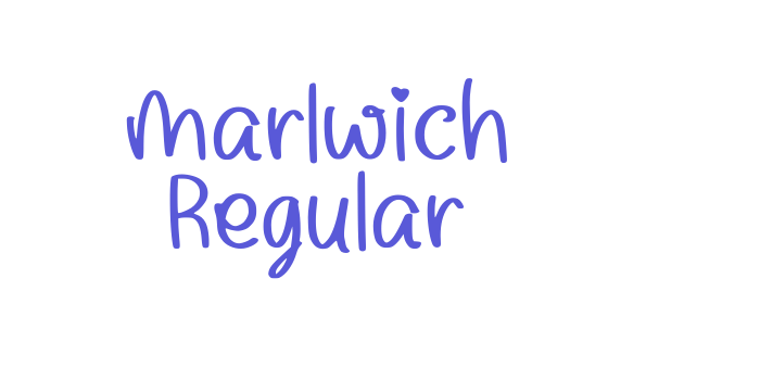 Marlwich Regular Font Download