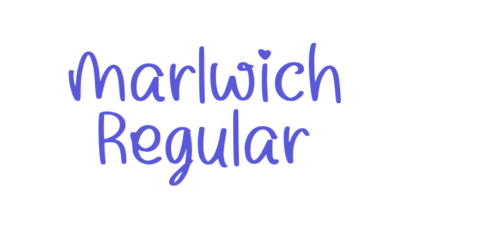 Marlwich Regular Font