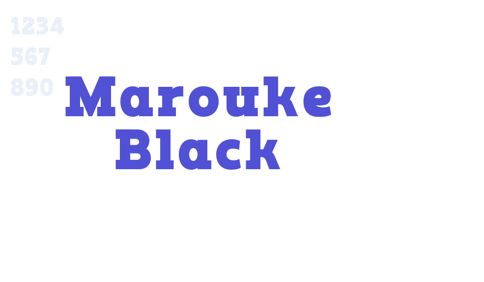 Marouke Black-font-download