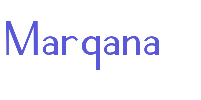 Marqana Font