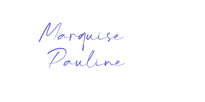 Marquise Pauline Font