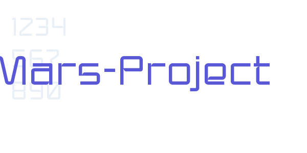 Mars-Project font free