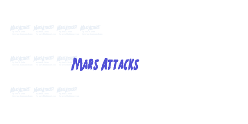 Mars Attacks-font-download