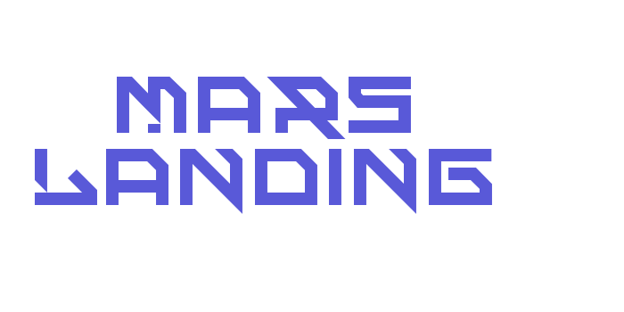 Mars Landing Font Download