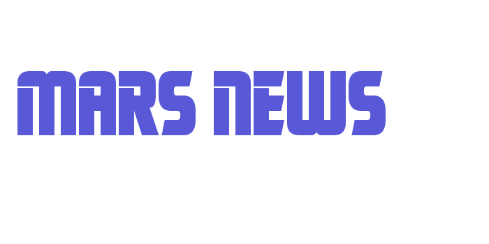 Mars News Font Download