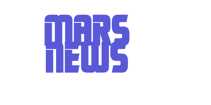 Mars News Font