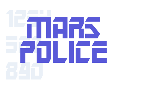 Mars Police Font Download