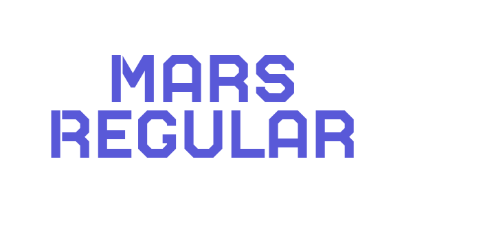 Mars Regular Font Download