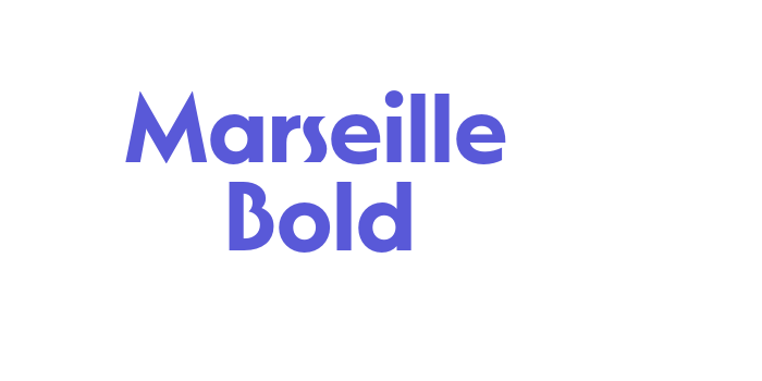 Marseille Bold Font Download