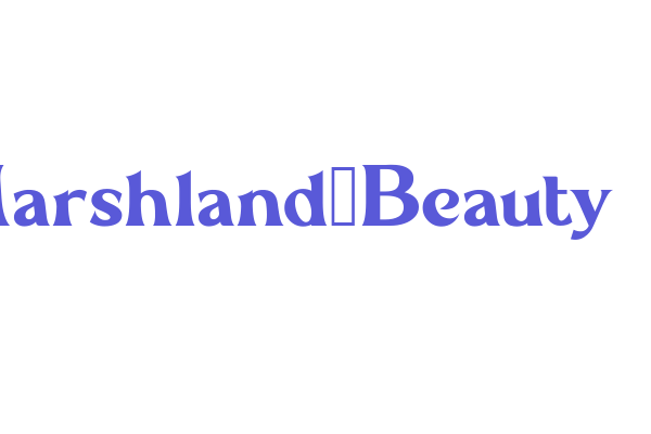 Marshland_Beauty Font