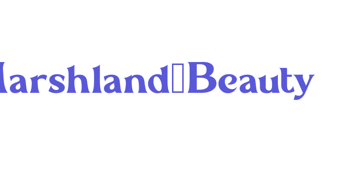 Marshland_Beauty Font Download