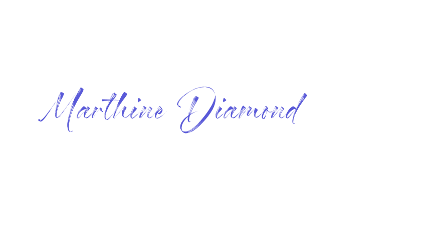 Marthine Diamond Font