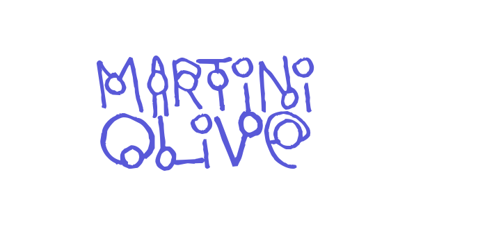 Martini Olive Font Download