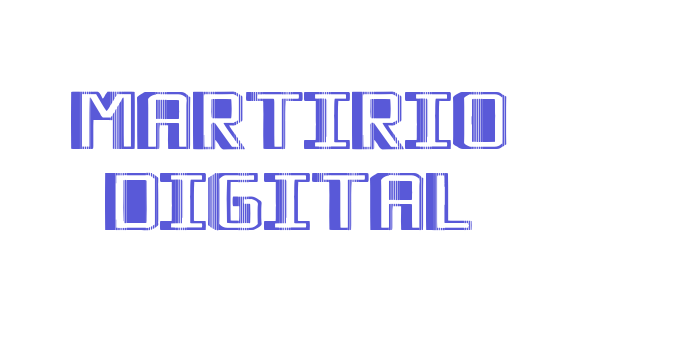 Martirio Digital Font Download