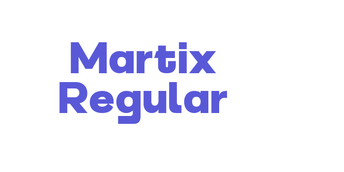 Martix Regular Font Download