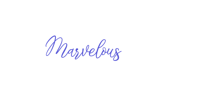 Marvelous Font Download