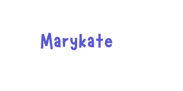 Marykate Font Download