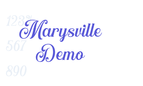 Marysville Demo Font Download