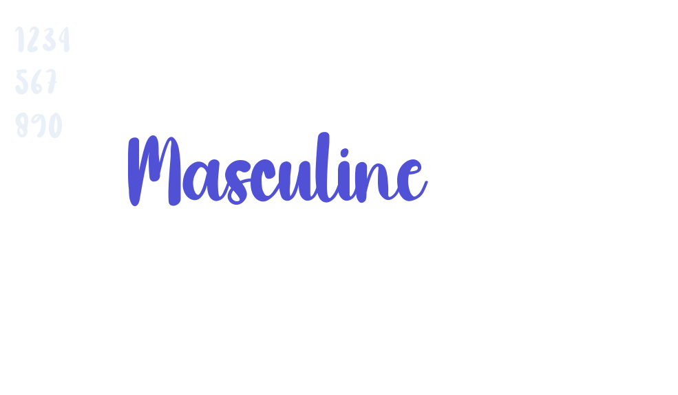 Masculine-font-download