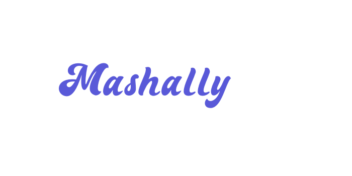 Mashally Font Download