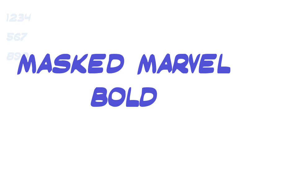 Masked Marvel Bold-font-download