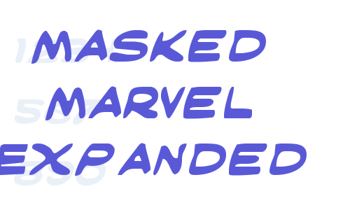 Masked Marvel Expanded Font Download