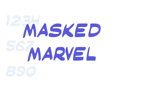 Masked Marvel Font Download