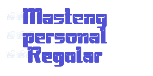 Masteng personal Regular-font-download