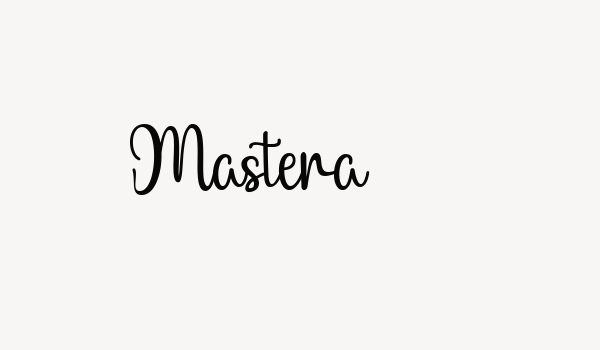 Mastera Font