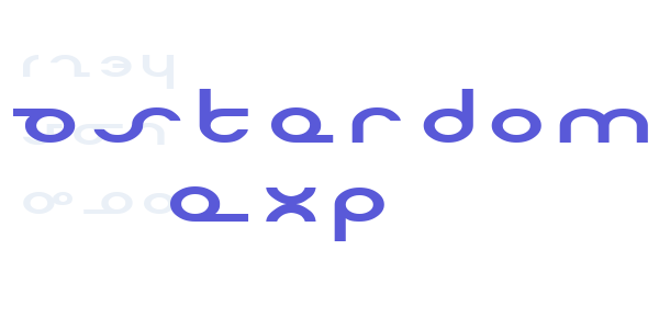 Masterdom Exp font free