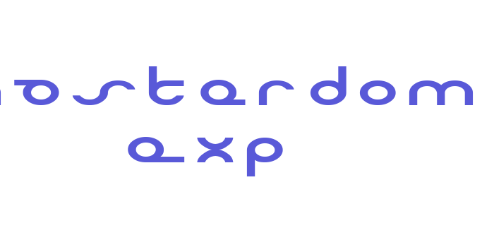 Masterdom Exp Font Download