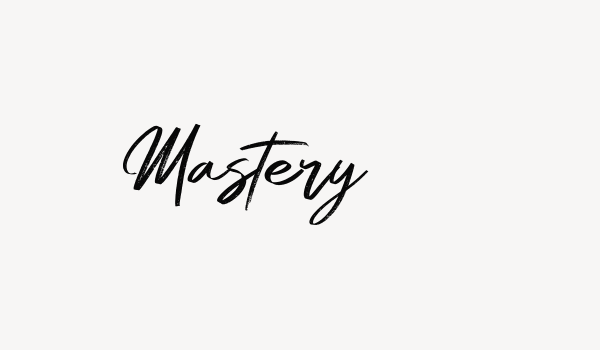 Mastery Font