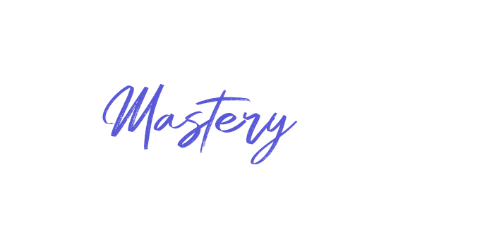 Mastery Font Download