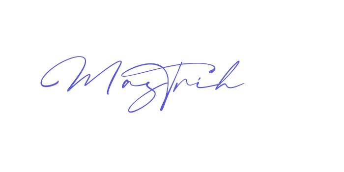 Mastrih Font