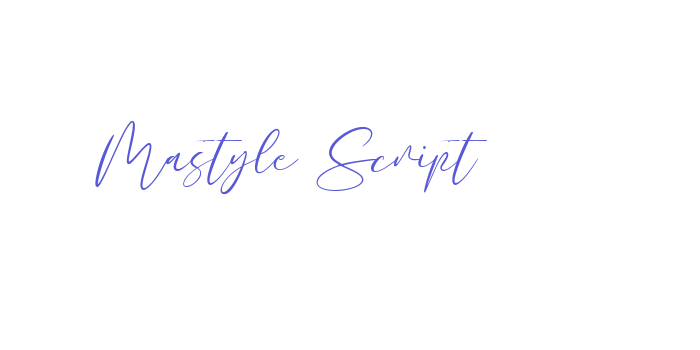 Mastyle Script Font Download