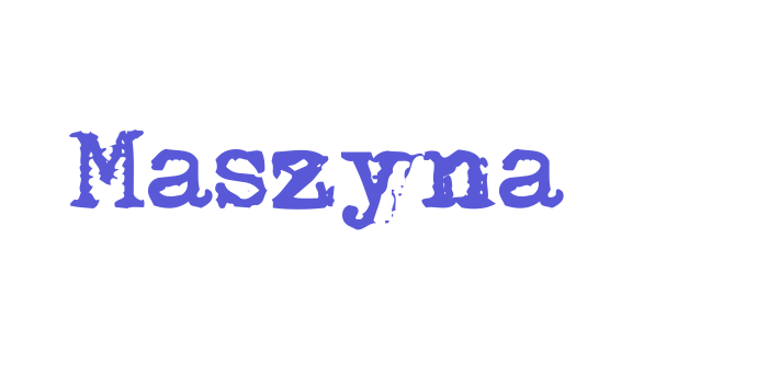 Maszyna Font Download