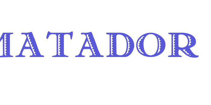 Matador Font Download