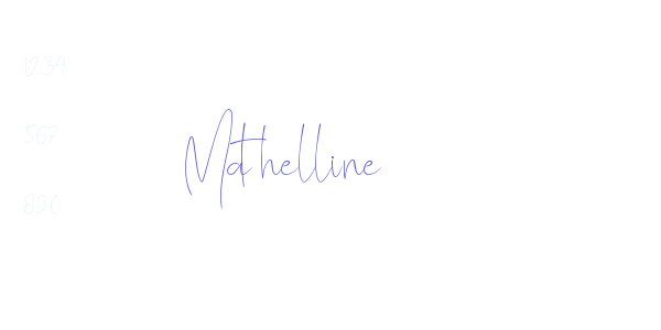 Mathelline font free