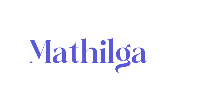 Mathilga Font Download