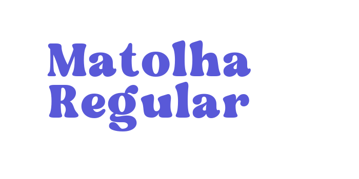 Matolha Regular Font Download