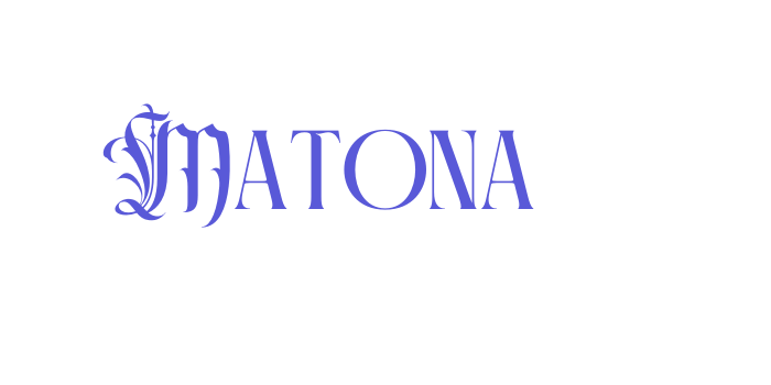 Matona Font Download