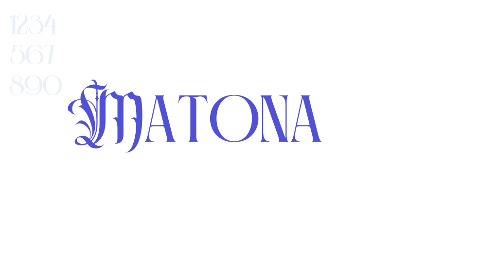 Matona-font-download