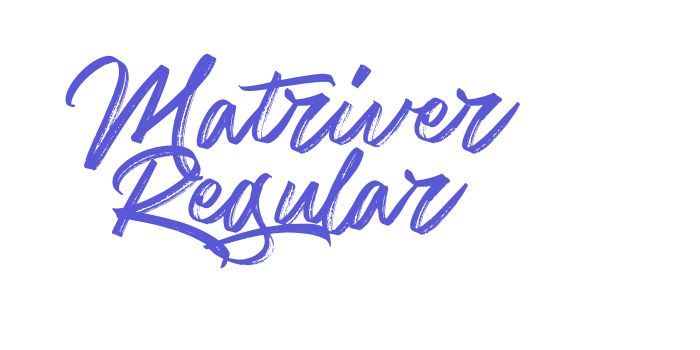 Matriver Regular Font Download