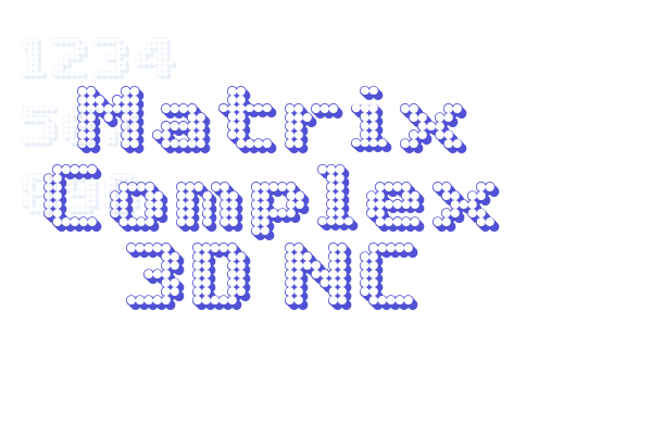 Matrix Complex 3D NC