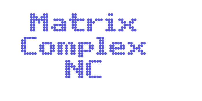 Matrix Complex NC Font Download